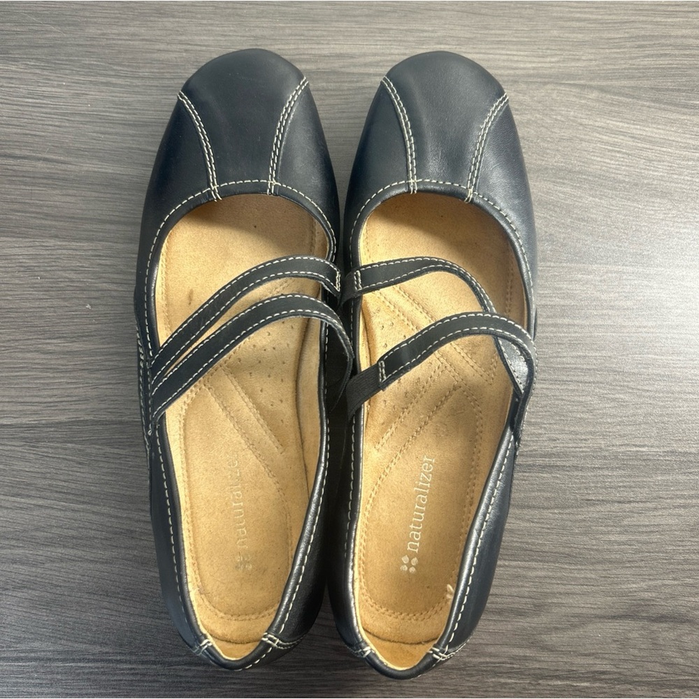 SOLD Naturalizer Shoes Natural Soul Women's Black Slip-On Comfort Mary Jane